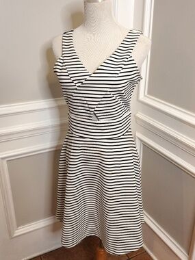 Zinzane Stripped Summer Dress, Size L